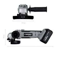 AMOLADORA INALAMBRICA 115/125/20V WK403410 - Imagen 2