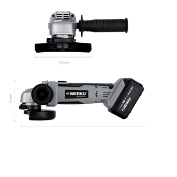 AMOLADORA INALAMBRICA 115/125/20V WK403410 - Imagen 2