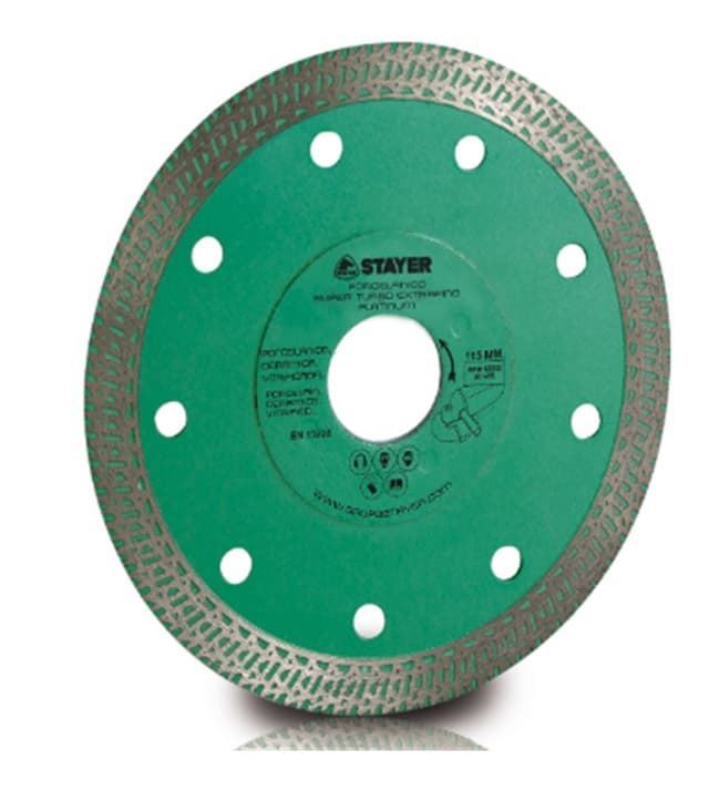 Disco Diamante 125 H10 Porcelánico Super Turbo Platinum - Imagen 1