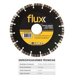 Disco Diamante 230Ø H10 Laser Flux Contrucción - Imagen 2