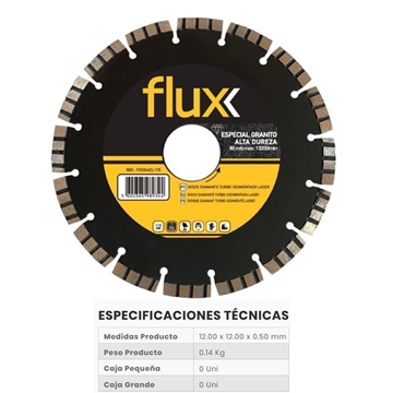 Disco Diamante 230Ø H10 Laser Flux Contrucción - Imagen 2