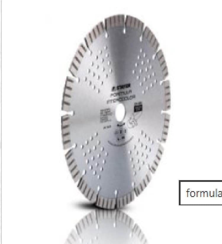 Disco Diamante Profesional FORMULA INTERCOOLER H12 230mm - Imagen 2