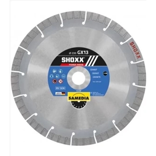 Disco Diamante SHOXX GX13 230mm especial granito - Imagen 1