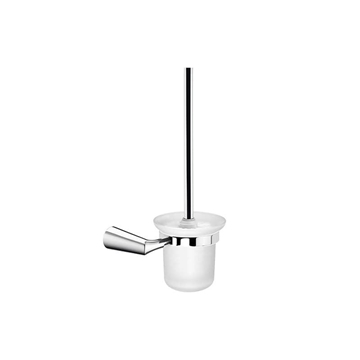 Escobillero de pared completo Itaca cromo - Imagen 1