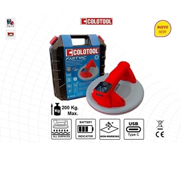 FASTVAC Ventosa eléctira a bateria COLOTOOL - Imagen 1