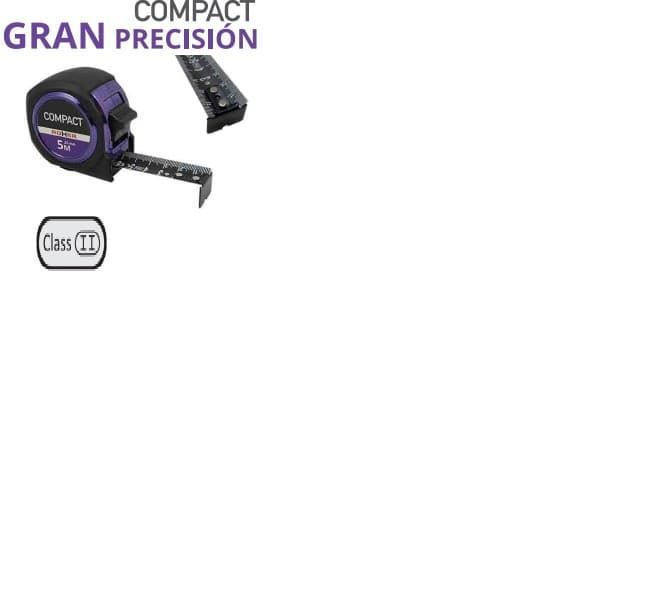 Flexometro Black Compact 5x25mm - Imagen 1