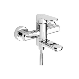 Grifo bañera-ducha Boston cromo - Imagen 1