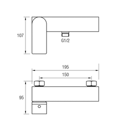 Grifo ducha Orleans cromo - Imagen 2