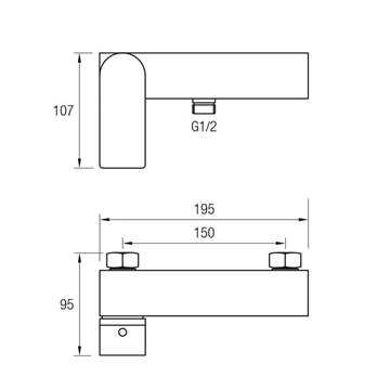 Grifo ducha Orleans cromo - Imagen 2