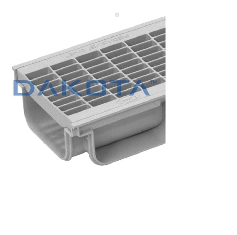 Kit Canal Pegasus Plus One 100x35x1000 C/Rejilla gris - Imagen 1