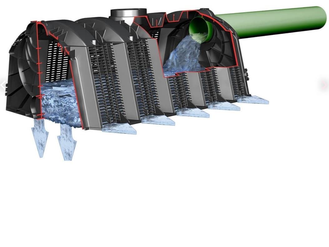 Pack túneles de infiltración 1200 litros - Imagen 2