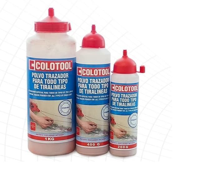 Polvo trazador rojo 400grs COLOTOOL - Imagen 1