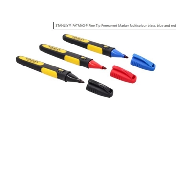 STANLEY MARCADOR Fatmax Punta fina 0-47-322 BL 3 UD. - Imagen 1